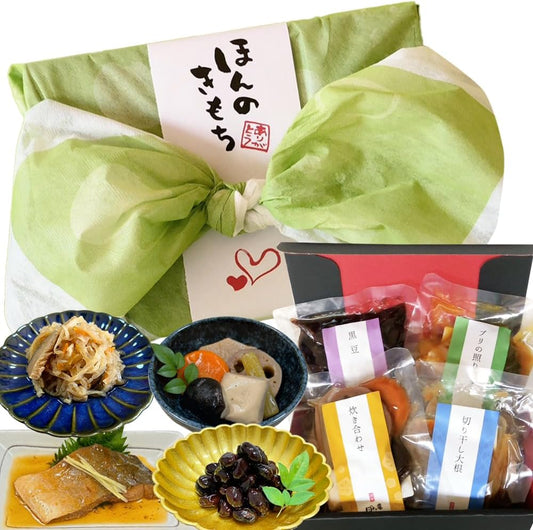 Tagu-Ri An Handmade Side Dish Retort Pouch Gift Wrapped in Furoshiki Perfect for Gifts Room Temperature Storage Thank You Celebration Return Gift Retirement Gift Small Gesture Just a Little Something