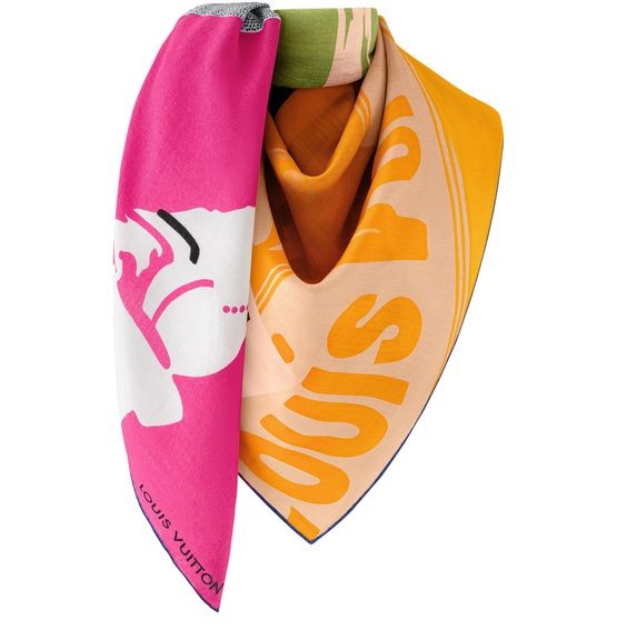 LOUIS VUITTON Through The Window Shawl - Image 1