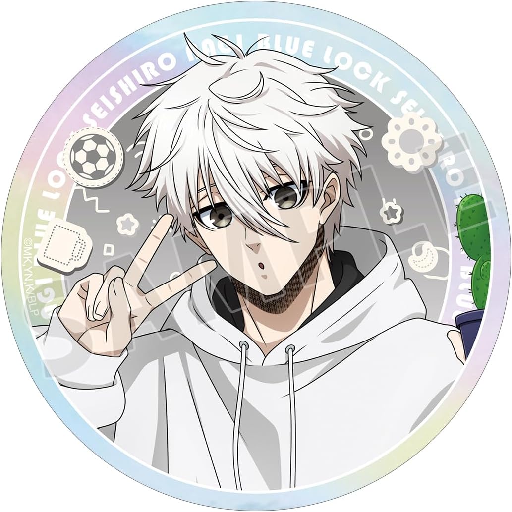Blue Rock, Illustrated by Seijiro Nagi, Morning Routine Ver. Aurora Sticker