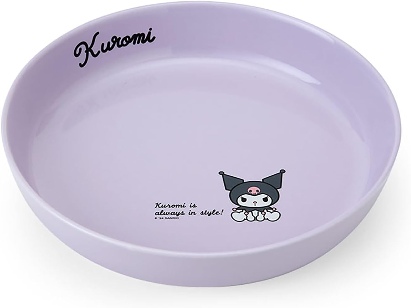 Sanrio 186082 Plate, 8.3 inches (21 cm), Chromi, Microwave, Dishwasher, Dish-Dryer, Ceramic, Curry Plate, Pasta Plate