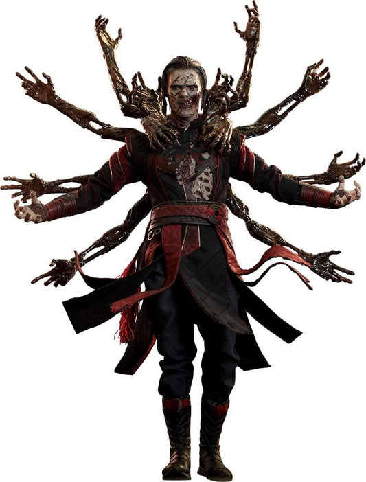 Movie Masterpiece MMS654 Dr. Strange Multiverse of Madness Dead Strange 1/6 Scale Figure, Black, Approximately 12.2 inches (31 cm) Tall
