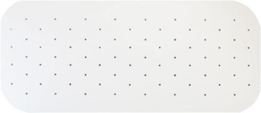 Kimono Front Plate for Yukata, White, Perforated Type, Compact Size, Hakama Accessory, For Half-width Obi, Yukata Dressing Accessory, Yukata Accessory, Hakama Accessory, white