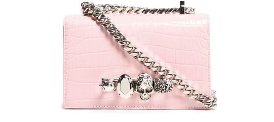 MCQUEEN Jewelled Satchel mini shoulder bag - Image 1