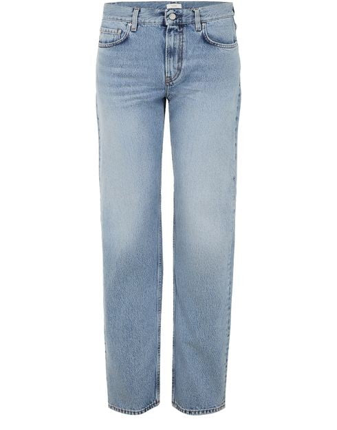 TOTEME Low waist straight jeans - Image 1