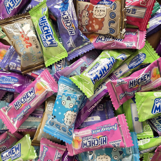 Morinaga & Co., Ltd. High Chuo Puni Gummies, UHA Puccho Assortment Set, 10 Types, 104 Pieces, Large Capacity, Soft Candy