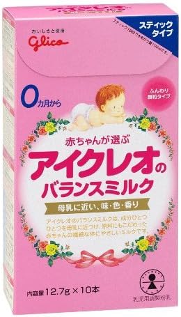 Icreo Balance Milk Sticks, 0.5 oz (12.7 g) x 10 Ps, Set of 4