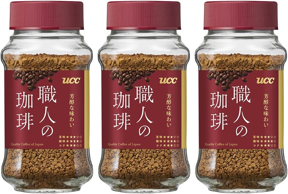 Artisan Coffee Aromatic Flavor Bottle, 6.7 oz (198 g) (2.3 oz (66 g) x 3 Packs) (Instant Coffee)