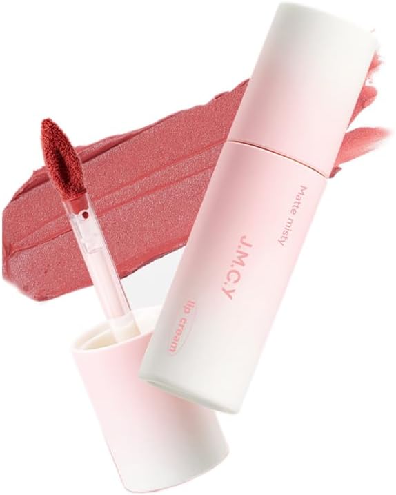 JMCY MC08 Matte Lip, Glossy, Popular Tiktok, Macaron Lip Tint, High Color, Matte Soft Mist Lip Cream