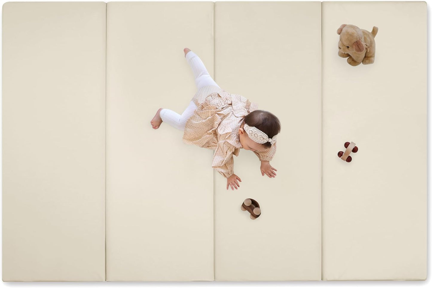 (ケラッタ) プレイマット 折りたたみ リバーシブル 赤ちゃん 床暖房 1級防音 防水 厚手