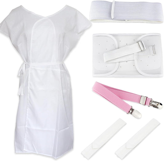 anyacos Yukata Dressing Set, Yukata Accessory Set, Summer (Yukata Slip, 2 Waist Straps, Bands, Dressing Belt, Magic Belt), Yukata Undergarment Set, Women's, You Can Wear Yukata Beautifully