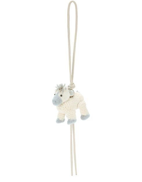 LOEWE Felt horse bag charm - Image 1