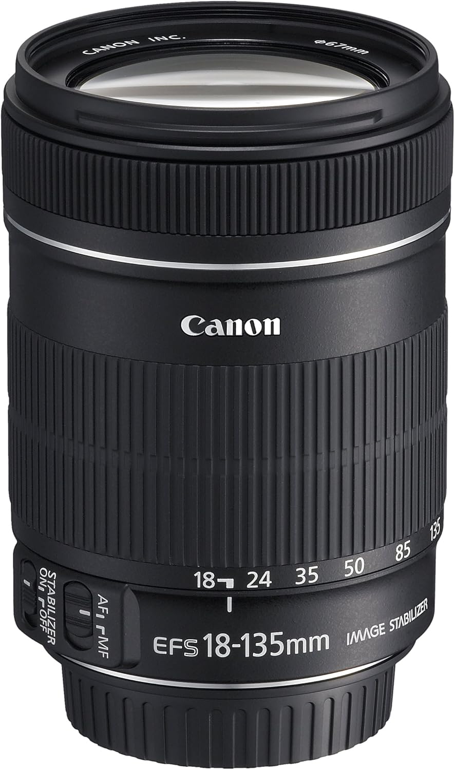 Canon Standard Zoom Lens, EF-S18-135mm, F3.5-5.6, IS, APS-C Compatible