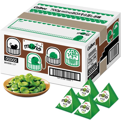Miino Calbee Box, Broad Bean Shio Flavor, 24.7 oz (700 g), EC Limited, Large Capacity, Small Portions, Individual Packaging, Snacks, Snacks, Snacks, Snacks