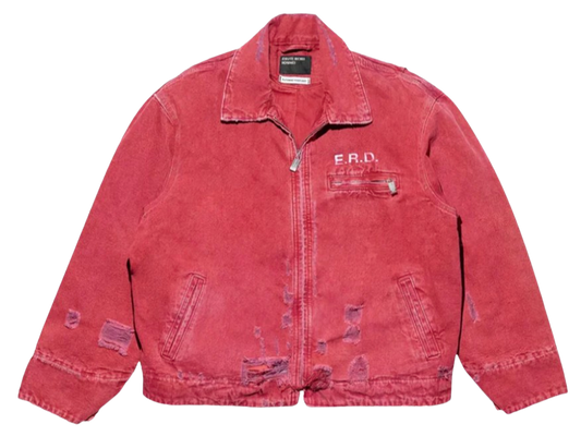 ENFANTS RICHES DÉPRIMÉS 'ITALIAN ROMANCE' RED WORK JACKET
