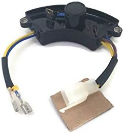 ITACO 2500 Watt Generator AVR Automatic Voltage Regulator Rectifier Generator AVR 2.5KW Plastic Black Half Moon