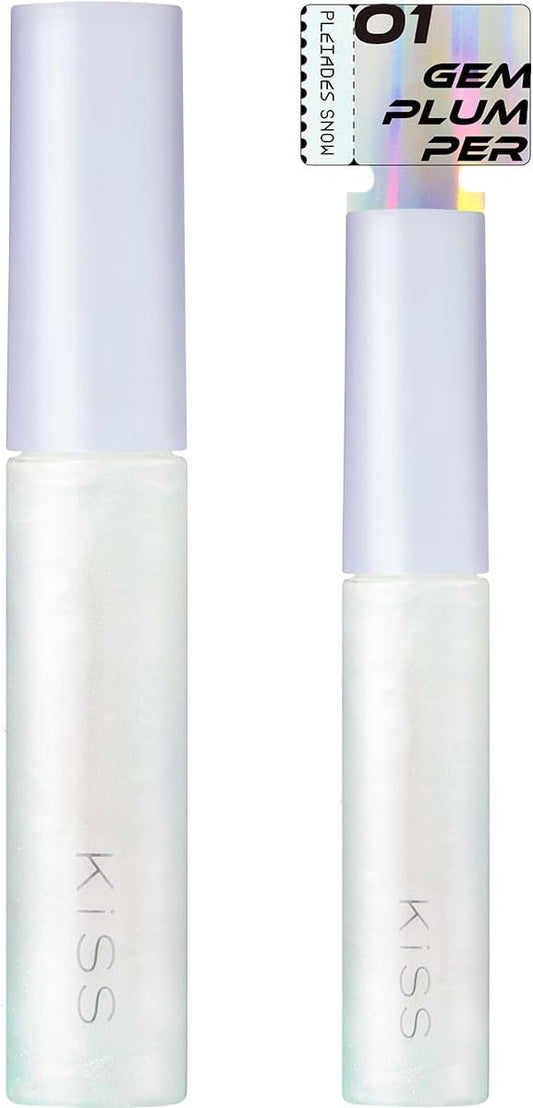 KiSS Gem Plumper 01 (Pleiades Snow) 01 (7.5 g) Gloss Lip Gloss Plumper