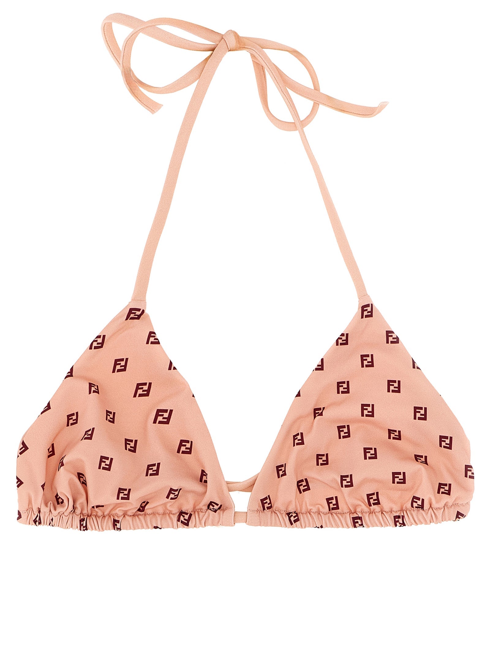 Fendi フェンディマイクロパッチワークビキニトップ - Image 1