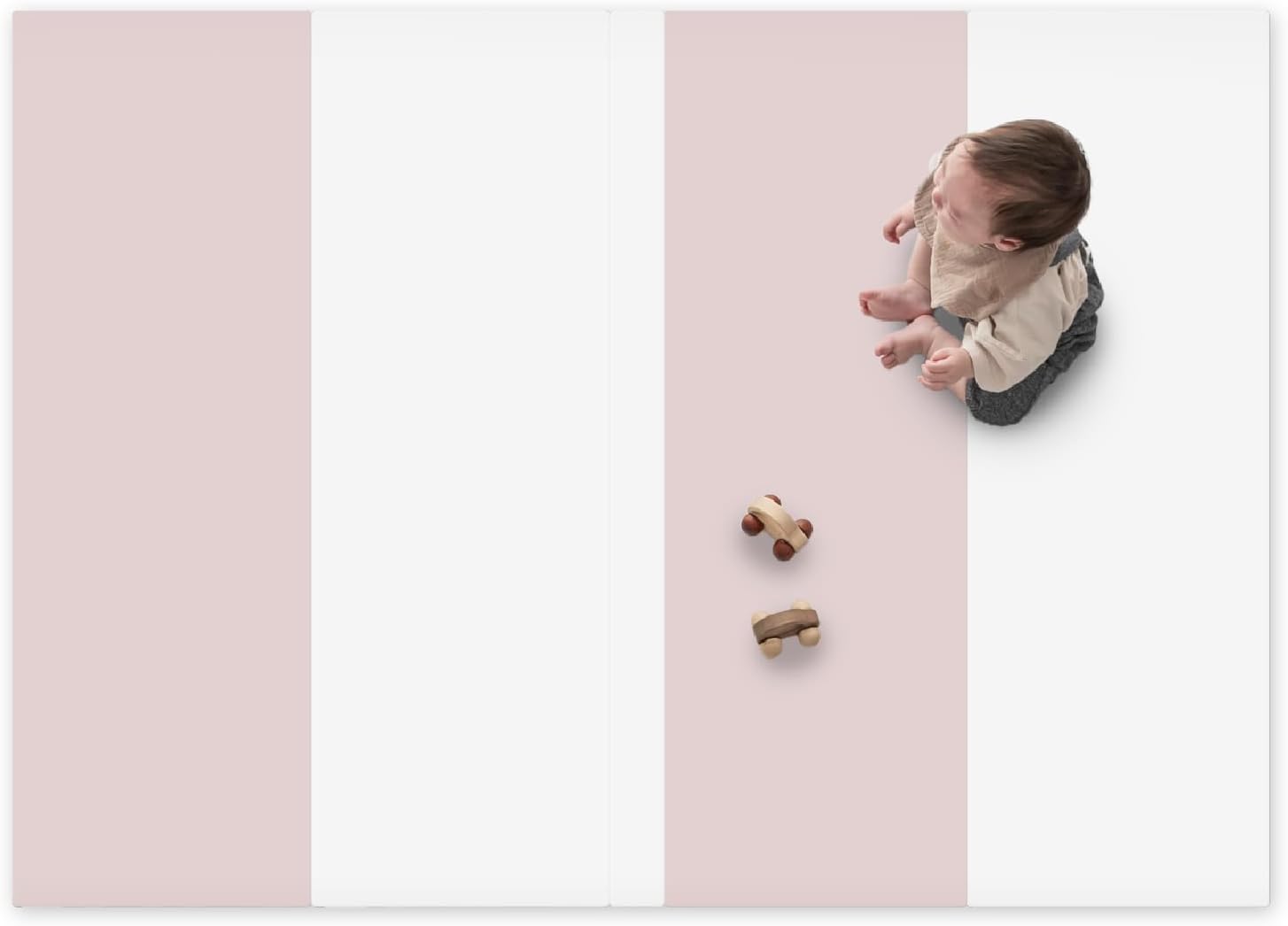 (ケラッタ) プレイマット シームレス 折りたたみ 赤ちゃん すき間ゼロでお手入れらくらく 床暖房 1級防音 防水 厚手