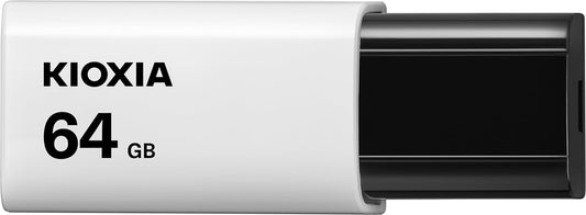 KIOXIA KLU304A064GK Former Toshiba Memory USB Memory 64GB USB 3.2 Gen1 Knox Slide Type, Made in Japan