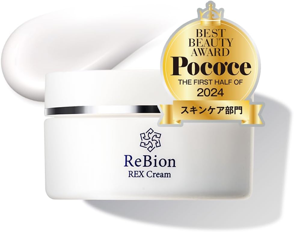 Rex Cream Human Stem Cell Exosome Retinol Human Type Ceramide Deer Cream Vitamin C Derivative Dry Skin Face Hyaluronic Acid Moisturizing 50g ReBion (Official) 1.8 oz (50 g)