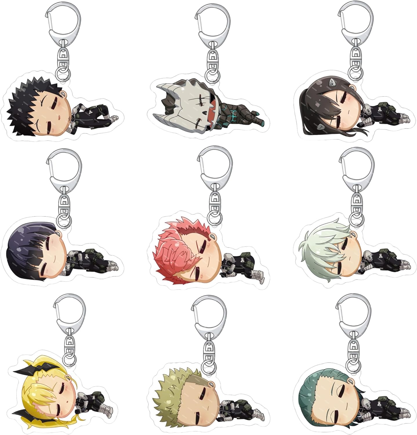 [Loraretta] 怪獣8号 グッズ キーホルダー 保科宗四郎 人气 アニメ コスプレ小物 装飾小道具 かわいい 周辺 アニメグッズ 飾り 萌えキーホルダー 萌えグッズ 鍵 飾り 贈り物 小物 可愛い 軽量 オシャレ バッグ飾り[非公式] [並行輸入品]