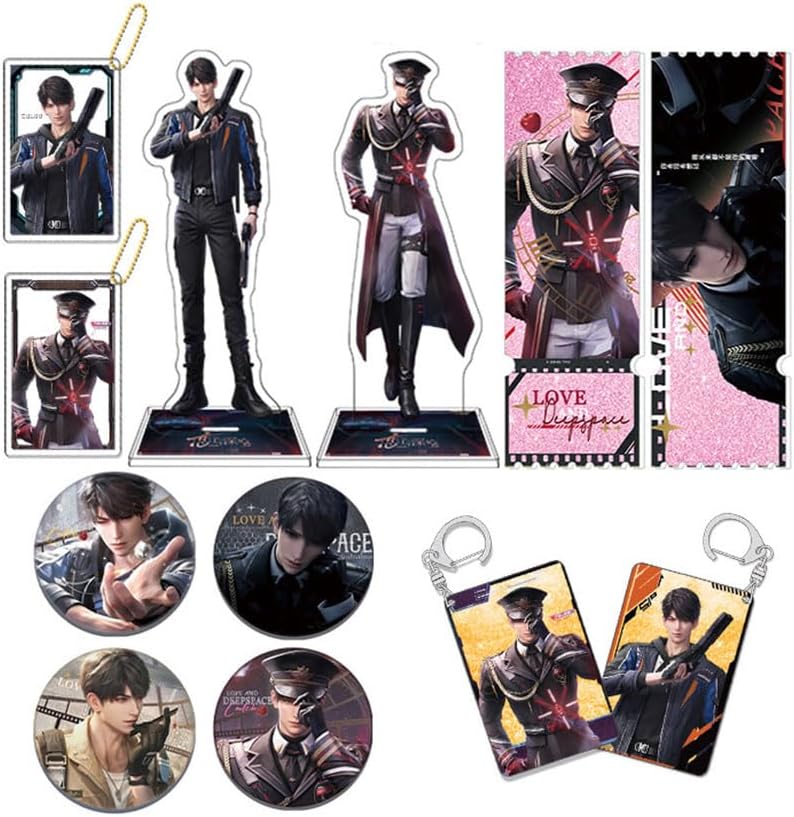 Love and Deep Sky Mahill Acrylic Stunt Goods Set, Lucky Bag, Can Badge, Pendant, Acsta, Lucky Bag, Supporting Accessories, Collection, Stylish, Commemorative, Present, Parallel Import