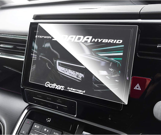 ruiya 2022 New Tempered Glass Car Navigation Protective Film for Honda VXU-227SWi / VXU-217SWi / VXU-207SWii 10 Inch 9H Scratch Resistant Easy Installation Custom Parts
