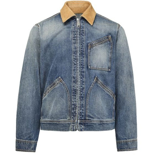 MCQUEEN デニム製 ワークウェアジャケット - Image 1