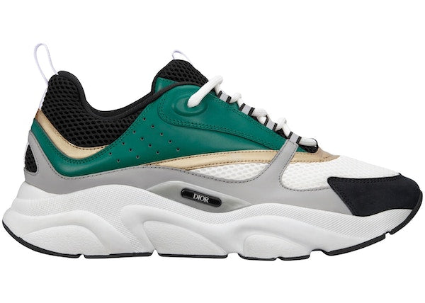 DIOR B22 WHITE BLACK GREEN GOLD