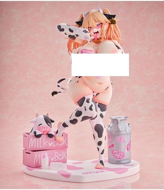 Miya-chan Cow Costume Ver. DX Edition, Native 1/5 Scale, Total Height: Approx. 13.4 inches (34 cm)