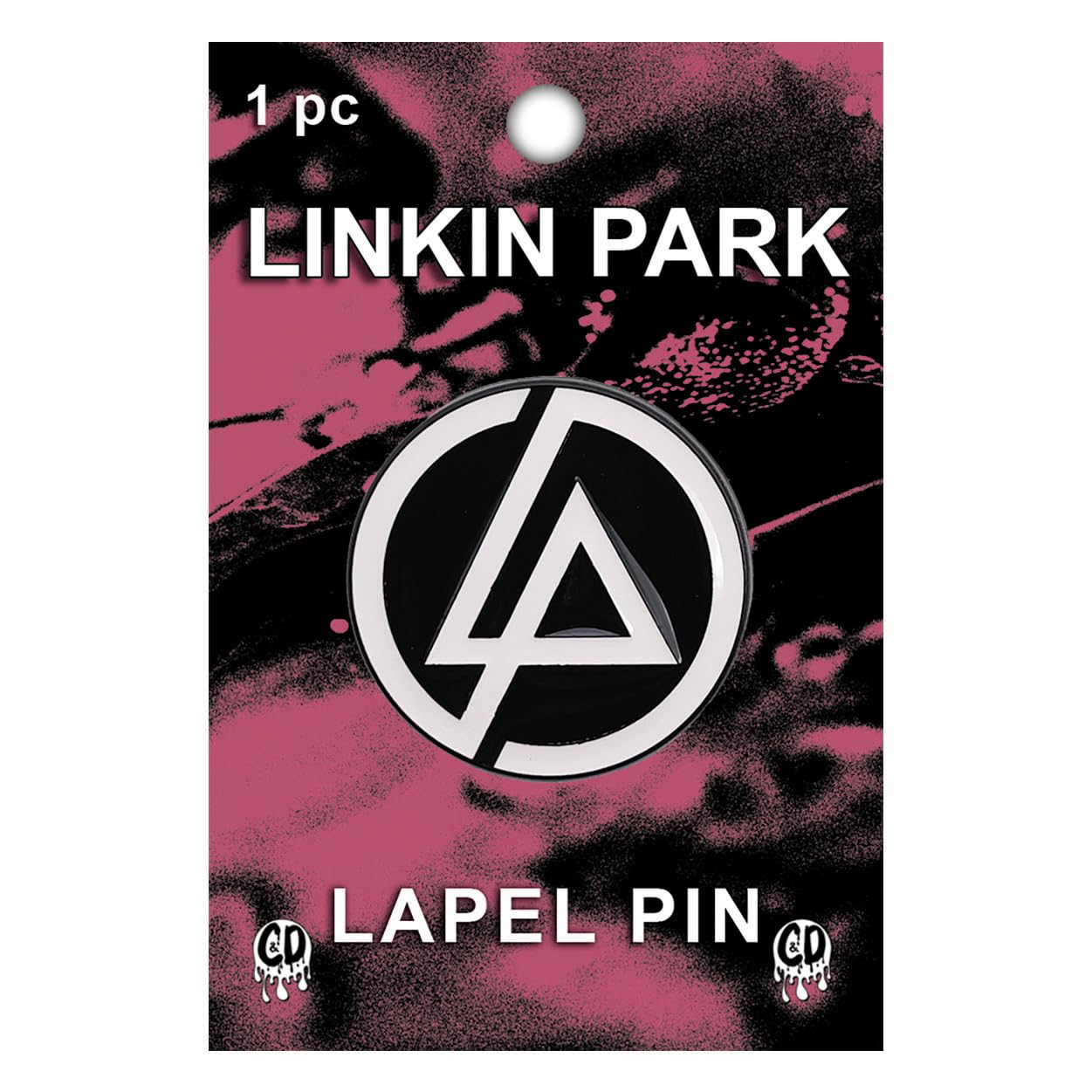 Pin de solapa de metal con logotipo de Linkin Park