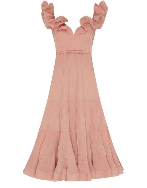 ZIMMERMANN プリーツフィル ミニ丈ドレス - Image 1