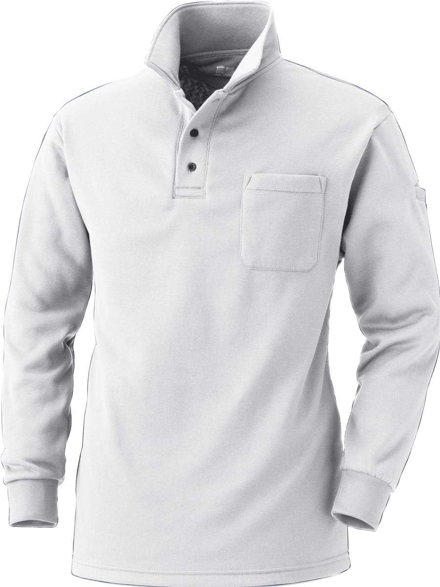 [Murakami Clothing] MK: 236 Stylish Fleece Lined Polo Shirt [Architecture Construction Tobi Craftsman Cool Work Clothes Work Clothes Cold Fall Winter Warm]