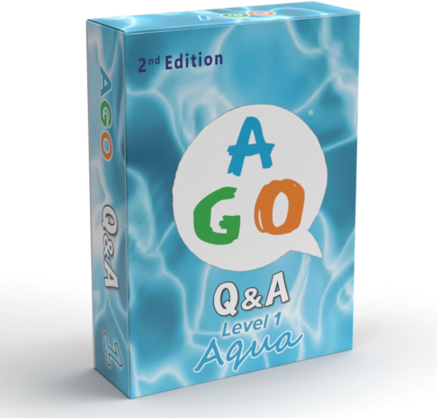 AGO Q&A 2nd Edition Aqua Level 1 Card Game