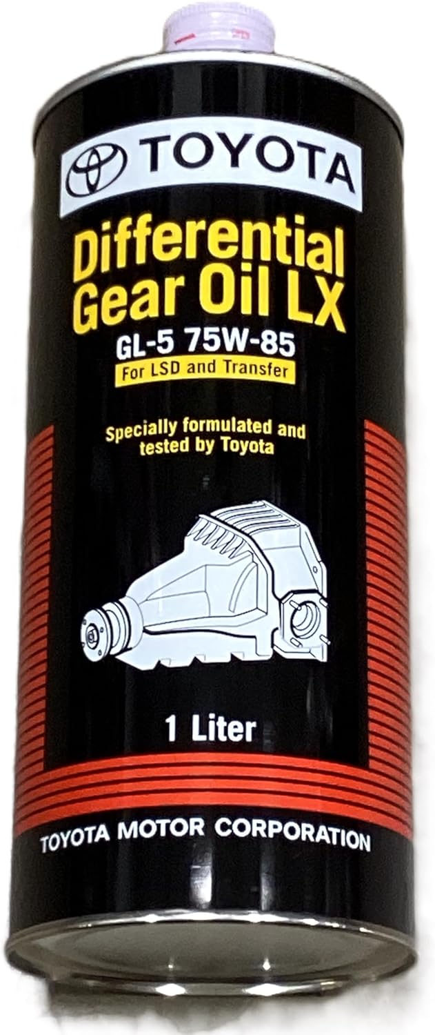 TOYOTA 08885-03006 Genuine Parts Transfer Gear Oil LX 75W-85 GL-5 1L
