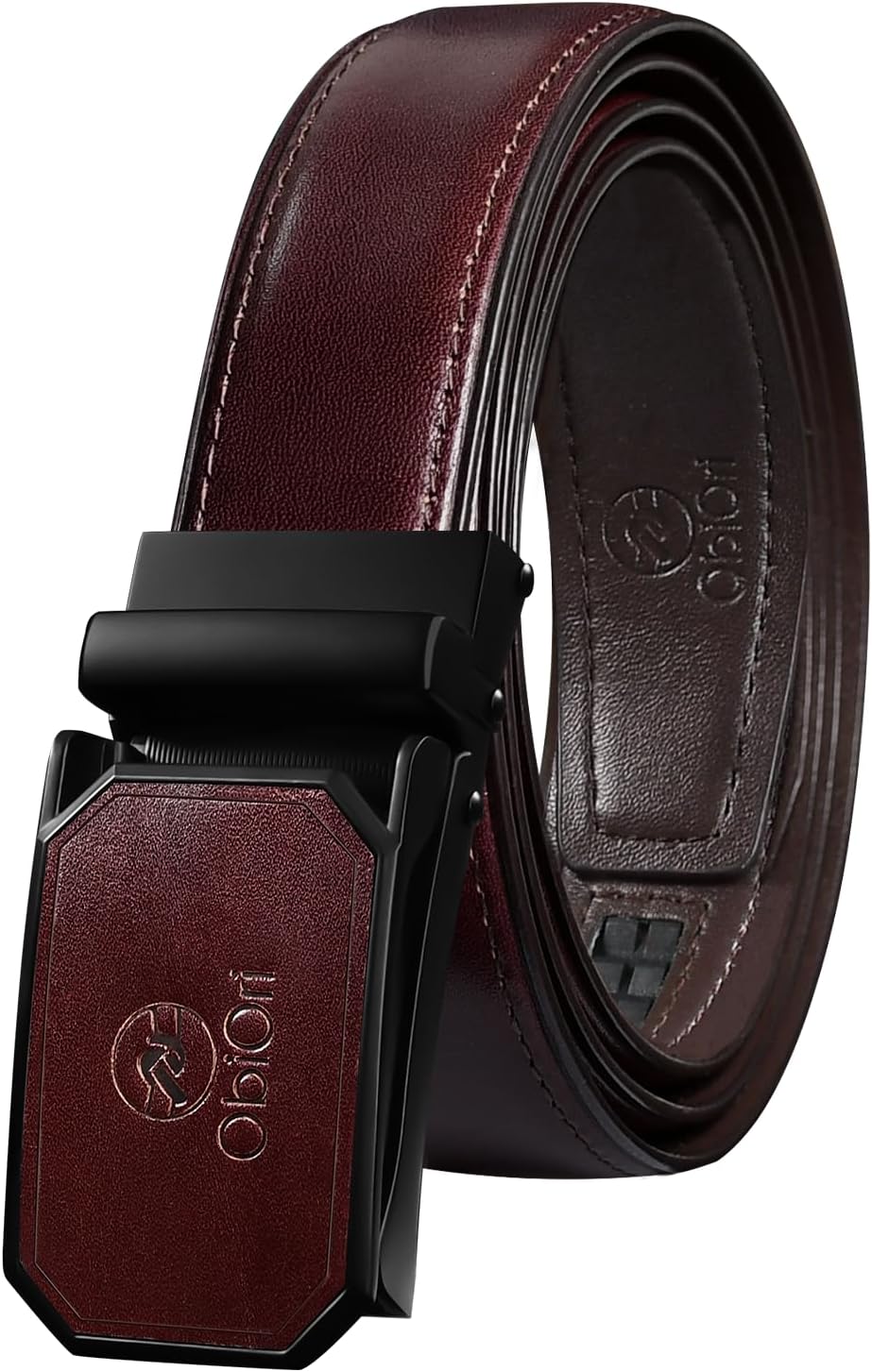 ベルト メンズ 本革 栃木レザー 日本製 オートロック式 無段階調整 穴なし カジュアル ビジネス 紳士ベルト スーツ 使いやすい サイズ調整可能 箱付き