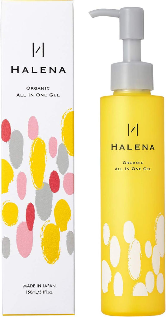 Harena Organic All-in-One Gel, 5.1 fl oz (150 ml), Human Type, Ceramide, Penetrating Type, Hyaluronic Acid, Sensitive Skin, Unisex, All-in-One Skin Care, Lotion, Milky Lotion, Serum