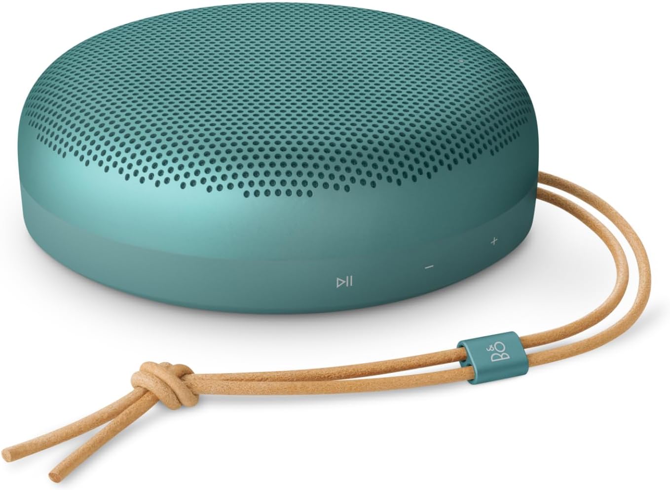 Bang & Olufsen Portable Speaker Beosound A1 3rd Gen Green Eucalyptus Bluetooth Wireless IP67 Certified Waterproof and Dustproof Video Conferencing 24-Hour Playback