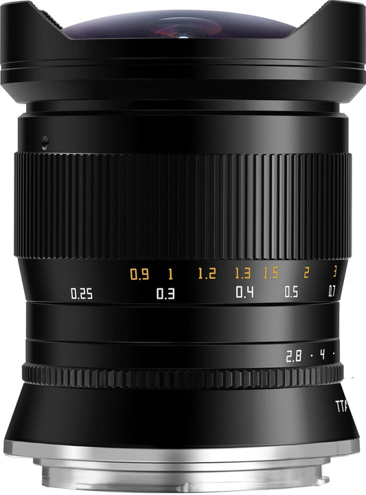 TTArtisan 11mm F2.8 Fisheye Lens Super Wide Angle Fisheye EF Mount Lens for Canon EF Mount Full Frame Camera EOS-1D X Mark III EOS 5D Mark IV EOS 6D Mark IV [TTArtisan Authorized Actor] , Black