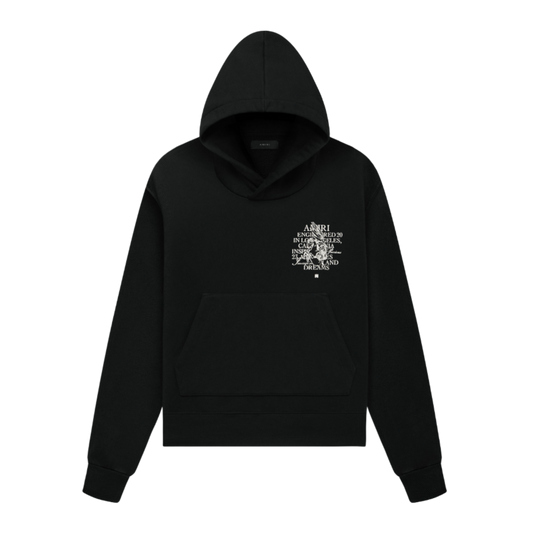AMIRI 'PRECIOUS MEMORIES' BLACK HOODIE