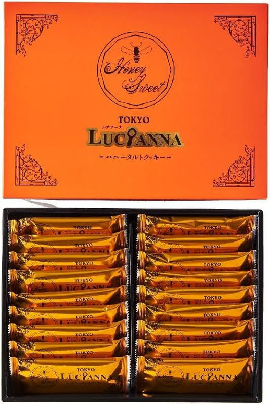 Shoei Tokyo Luciana Honey Tart Cookies (Pack of 18)