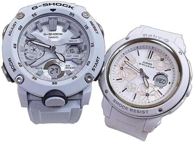 CASIO G-Shock G-Shock BABY-G Baby G Quartz Pair Watch, Set of 2, Ana-Digi GA-2000S-7AJF BGA-150FL-7AJF Watch