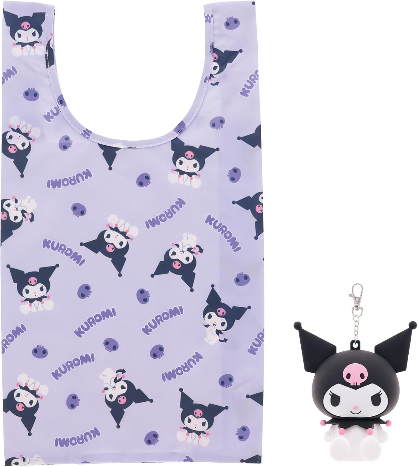 Marushin Eco Bag with Pouch, Sanrio, Recycled Polyester, Silicone Case, Eco Bag