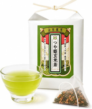 Kuwanaen Honten Chakura Brown Rice Tea Bags, 0.1 oz (3 g) x 10 Bags, Made in Yamagata Prefecture, Made in Japan, Made in Cold Brew and Hot Water