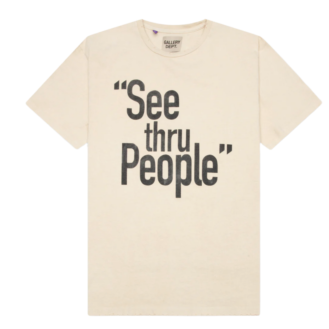 GALLERY DEPT. 'SEE THRU PEOPLE' TEE