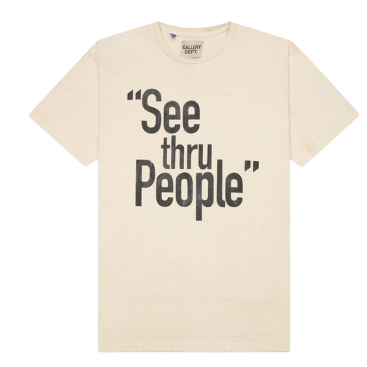 GALLERY DEPT. 'SEE THRU PEOPLE' TEE