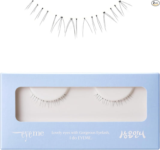 Eyelash x Artist Collaboration NO.U21 Under Picasso Brush eyeme 2pcs Partial False Eyelashes