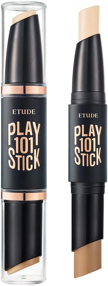 [Etude Official] Play 101 Stick Duo #03 / Nose Shadow/Highlights/Shading/Natural/Contour Makeup, 1pc (x1)