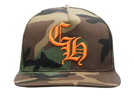 CHROME HEARTS 'CAMO CH' BASEBALL CAP