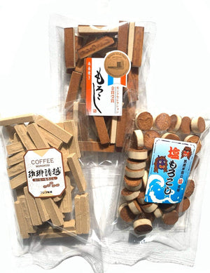 Fujita Seika Akita Famous Confectionery Corn, Double-Sided Grilled Corn, Salt Corn, Coffee Mouln, 3-Piece Set, Dagashi, Sweets, Baked Sweets, Corn Combination, Morogoshi, Mailbox